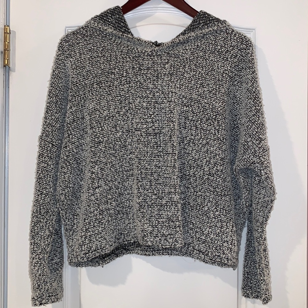 Grayscale hooded sweatshirt!